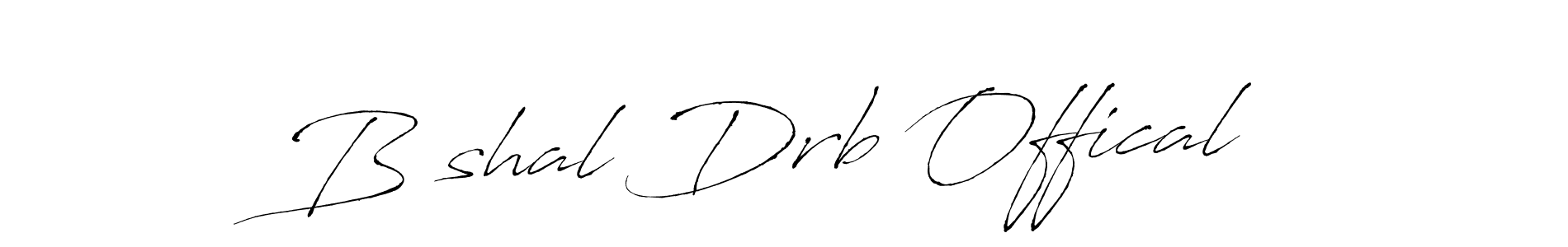 Bİshal Drb Offical stylish signature style. Best Handwritten Sign (Antro_Vectra) for my name. Handwritten Signature Collection Ideas for my name Bİshal Drb Offical. Bİshal Drb Offical signature style 6 images and pictures png