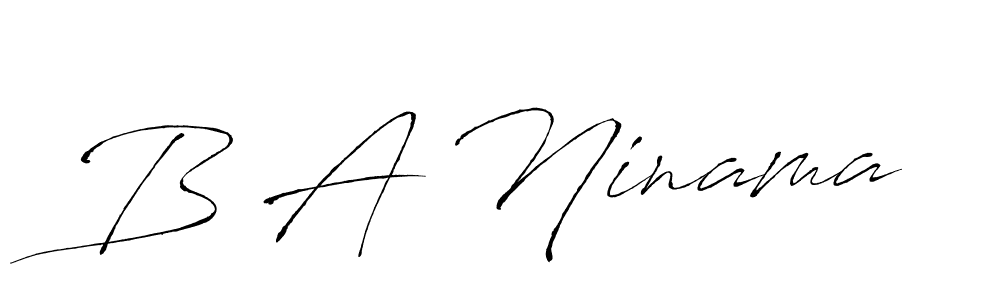 Check out images of Autograph of B A Ninama name. Actor B A Ninama Signature Style. Antro_Vectra is a professional sign style online. B A Ninama signature style 6 images and pictures png