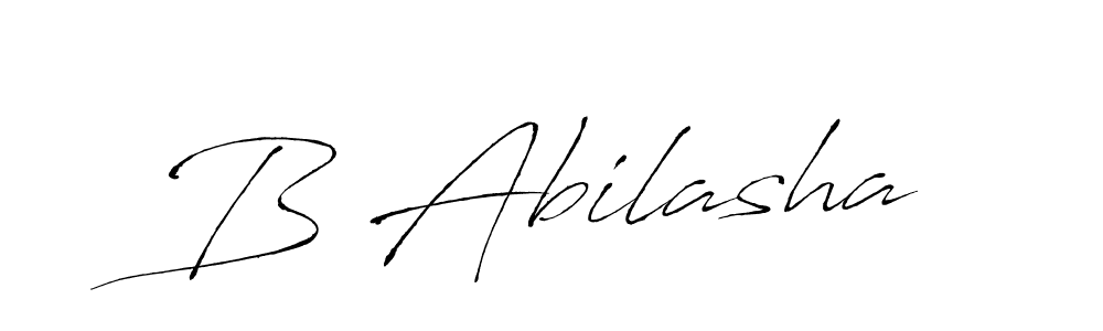 Once you've used our free online signature maker to create your best signature Antro_Vectra style, it's time to enjoy all of the benefits that B Abilasha name signing documents. B Abilasha signature style 6 images and pictures png