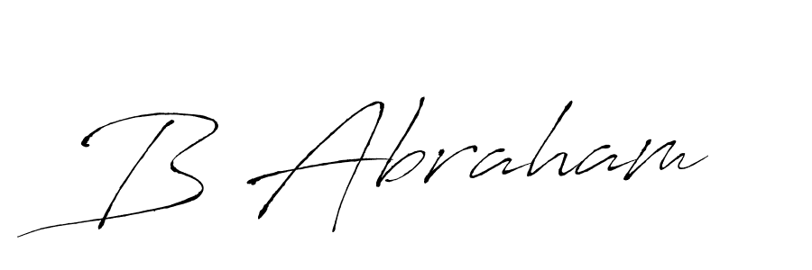 Also You can easily find your signature by using the search form. We will create B Abraham name handwritten signature images for you free of cost using Antro_Vectra sign style. B Abraham signature style 6 images and pictures png