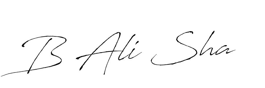 Use a signature maker to create a handwritten signature online. With this signature software, you can design (Antro_Vectra) your own signature for name B Ali Sha. B Ali Sha signature style 6 images and pictures png