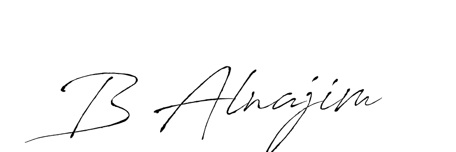 This is the best signature style for the B Alnajim name. Also you like these signature font (Antro_Vectra). Mix name signature. B Alnajim signature style 6 images and pictures png