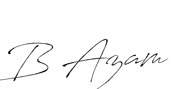 How to make B Azam name signature. Use Antro_Vectra style for creating short signs online. This is the latest handwritten sign. B Azam signature style 6 images and pictures png