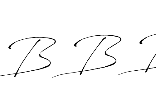 You should practise on your own different ways (Antro_Vectra) to write your name (B B B) in signature. don't let someone else do it for you. B B B signature style 6 images and pictures png