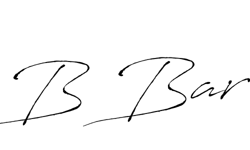 Also we have B Bar name is the best signature style. Create professional handwritten signature collection using Antro_Vectra autograph style. B Bar signature style 6 images and pictures png