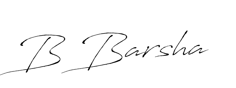 B Barsha stylish signature style. Best Handwritten Sign (Antro_Vectra) for my name. Handwritten Signature Collection Ideas for my name B Barsha. B Barsha signature style 6 images and pictures png