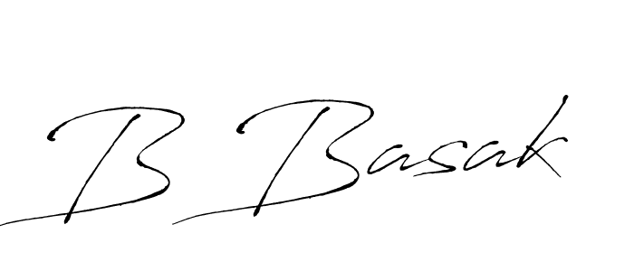 Also we have B Basak name is the best signature style. Create professional handwritten signature collection using Antro_Vectra autograph style. B Basak signature style 6 images and pictures png