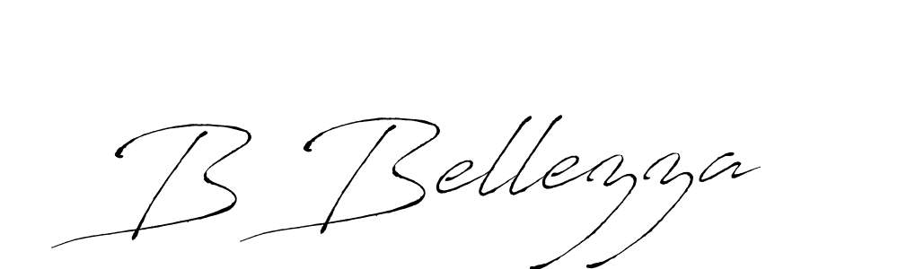 Make a beautiful signature design for name B Bellezza. With this signature (Antro_Vectra) style, you can create a handwritten signature for free. B Bellezza signature style 6 images and pictures png