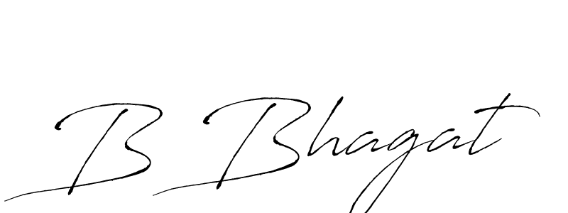 You should practise on your own different ways (Antro_Vectra) to write your name (B Bhagat) in signature. don't let someone else do it for you. B Bhagat signature style 6 images and pictures png
