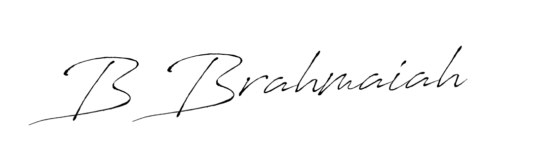 The best way (Antro_Vectra) to make a short signature is to pick only two or three words in your name. The name B Brahmaiah include a total of six letters. For converting this name. B Brahmaiah signature style 6 images and pictures png