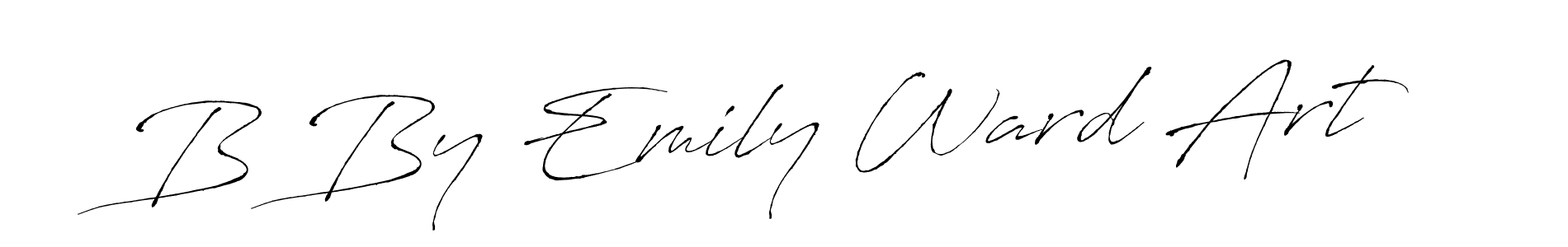 Also You can easily find your signature by using the search form. We will create B By Emily Ward Art name handwritten signature images for you free of cost using Antro_Vectra sign style. B By Emily Ward Art signature style 6 images and pictures png