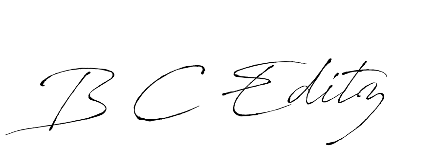 Design your own signature with our free online signature maker. With this signature software, you can create a handwritten (Antro_Vectra) signature for name B C Editz. B C Editz signature style 6 images and pictures png