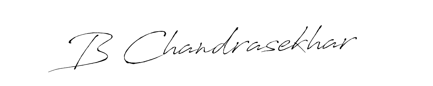 Design your own signature with our free online signature maker. With this signature software, you can create a handwritten (Antro_Vectra) signature for name B Chandrasekhar. B Chandrasekhar signature style 6 images and pictures png