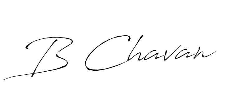 Use a signature maker to create a handwritten signature online. With this signature software, you can design (Antro_Vectra) your own signature for name B Chavan. B Chavan signature style 6 images and pictures png
