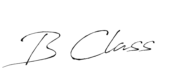 How to make B Class signature? Antro_Vectra is a professional autograph style. Create handwritten signature for B Class name. B Class signature style 6 images and pictures png