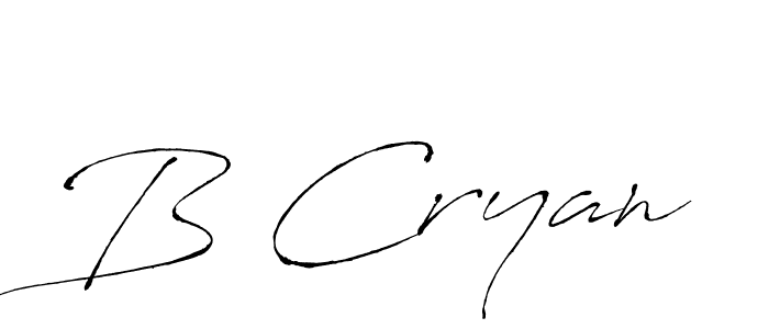 Antro_Vectra is a professional signature style that is perfect for those who want to add a touch of class to their signature. It is also a great choice for those who want to make their signature more unique. Get B Cryan name to fancy signature for free. B Cryan signature style 6 images and pictures png