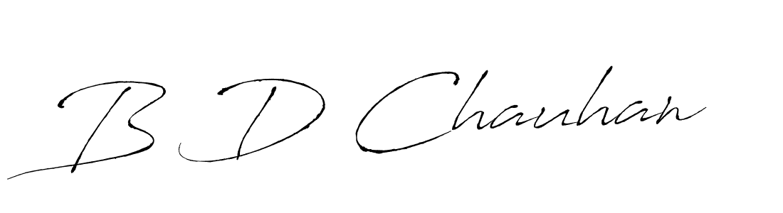 Also You can easily find your signature by using the search form. We will create B D Chauhan name handwritten signature images for you free of cost using Antro_Vectra sign style. B D Chauhan signature style 6 images and pictures png