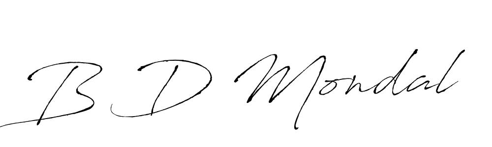 How to Draw B D Mondal signature style? Antro_Vectra is a latest design signature styles for name B D Mondal. B D Mondal signature style 6 images and pictures png