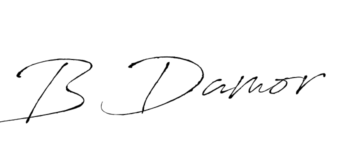 It looks lik you need a new signature style for name B Damor. Design unique handwritten (Antro_Vectra) signature with our free signature maker in just a few clicks. B Damor signature style 6 images and pictures png