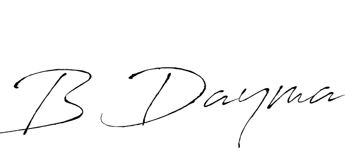 Make a beautiful signature design for name B Dayma. With this signature (Antro_Vectra) style, you can create a handwritten signature for free. B Dayma signature style 6 images and pictures png