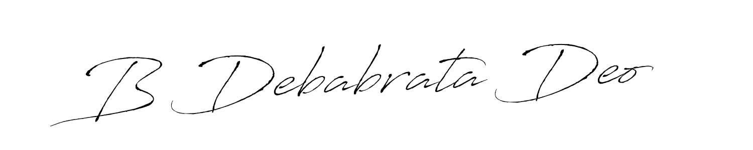 How to Draw B Debabrata Deo signature style? Antro_Vectra is a latest design signature styles for name B Debabrata Deo. B Debabrata Deo signature style 6 images and pictures png