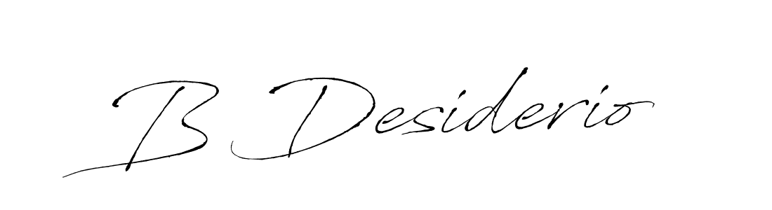 Make a beautiful signature design for name B Desiderio. Use this online signature maker to create a handwritten signature for free. B Desiderio signature style 6 images and pictures png