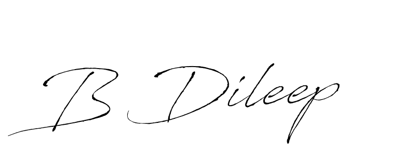 Make a beautiful signature design for name B Dileep. Use this online signature maker to create a handwritten signature for free. B Dileep signature style 6 images and pictures png