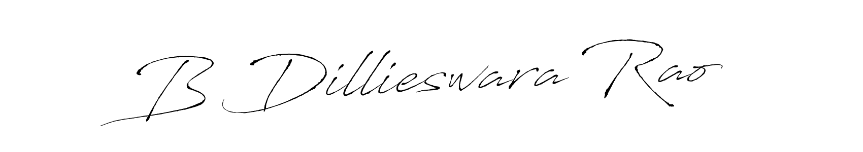 Make a short B Dillieswara Rao signature style. Manage your documents anywhere anytime using Antro_Vectra. Create and add eSignatures, submit forms, share and send files easily. B Dillieswara Rao signature style 6 images and pictures png