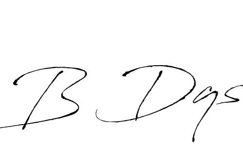 Make a beautiful signature design for name B Dqs. With this signature (Antro_Vectra) style, you can create a handwritten signature for free. B Dqs signature style 6 images and pictures png