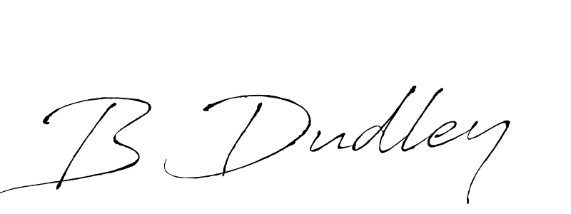 B Dudley stylish signature style. Best Handwritten Sign (Antro_Vectra) for my name. Handwritten Signature Collection Ideas for my name B Dudley. B Dudley signature style 6 images and pictures png