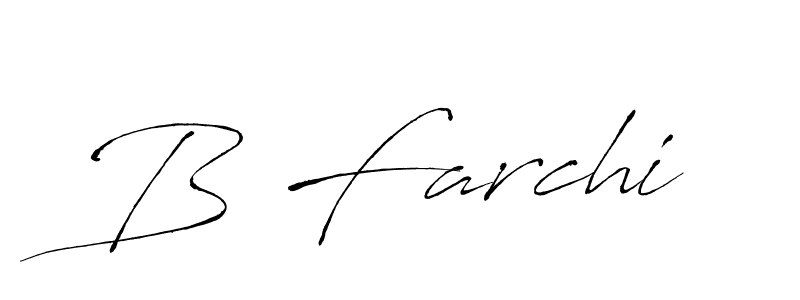 How to Draw B Farchi signature style? Antro_Vectra is a latest design signature styles for name B Farchi. B Farchi signature style 6 images and pictures png