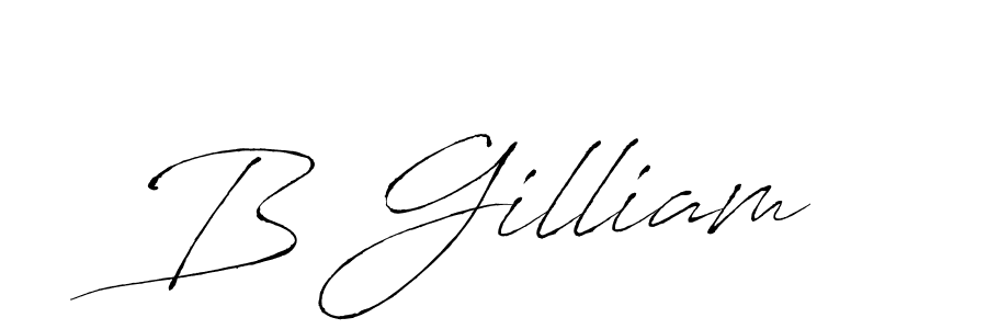 Once you've used our free online signature maker to create your best signature Antro_Vectra style, it's time to enjoy all of the benefits that B Gilliam name signing documents. B Gilliam signature style 6 images and pictures png