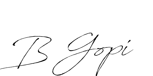 You can use this online signature creator to create a handwritten signature for the name B Gopi. This is the best online autograph maker. B Gopi signature style 6 images and pictures png