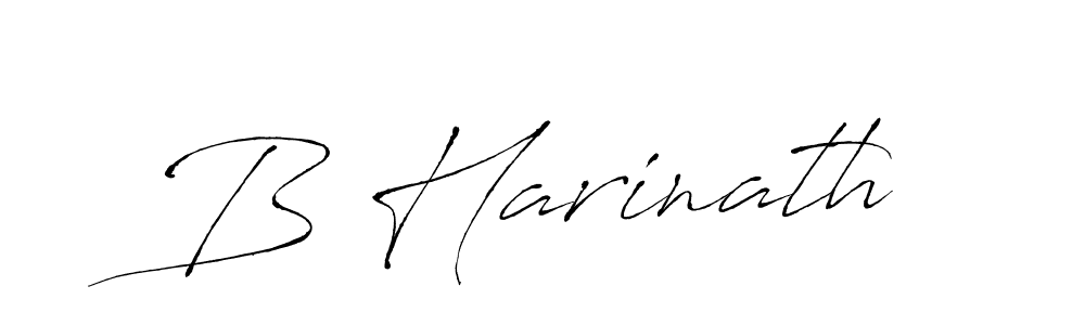 You should practise on your own different ways (Antro_Vectra) to write your name (B Harinath) in signature. don't let someone else do it for you. B Harinath signature style 6 images and pictures png