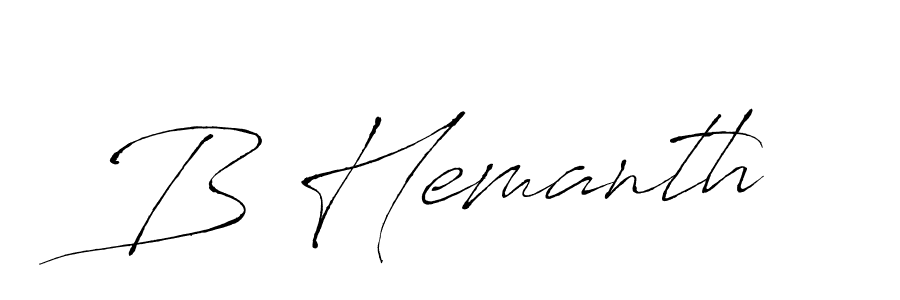 Make a short B Hemanth signature style. Manage your documents anywhere anytime using Antro_Vectra. Create and add eSignatures, submit forms, share and send files easily. B Hemanth signature style 6 images and pictures png