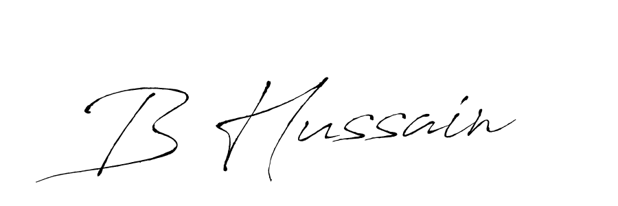 Antro_Vectra is a professional signature style that is perfect for those who want to add a touch of class to their signature. It is also a great choice for those who want to make their signature more unique. Get B Hussain name to fancy signature for free. B Hussain signature style 6 images and pictures png