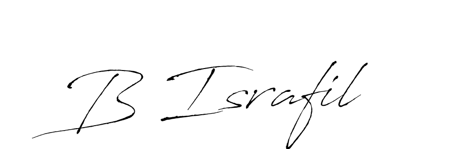 Best and Professional Signature Style for B Israfil. Antro_Vectra Best Signature Style Collection. B Israfil signature style 6 images and pictures png