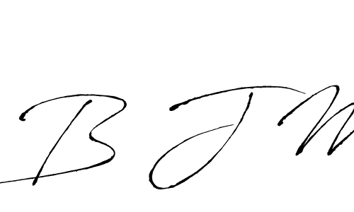 Also You can easily find your signature by using the search form. We will create B J M name handwritten signature images for you free of cost using Antro_Vectra sign style. B J M signature style 6 images and pictures png