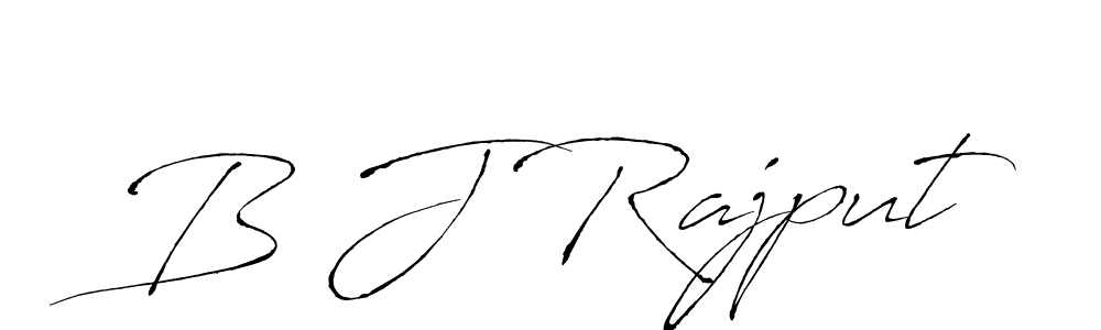Make a beautiful signature design for name B J Rajput. Use this online signature maker to create a handwritten signature for free. B J Rajput signature style 6 images and pictures png