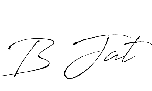 Similarly Antro_Vectra is the best handwritten signature design. Signature creator online .You can use it as an online autograph creator for name B Jat. B Jat signature style 6 images and pictures png