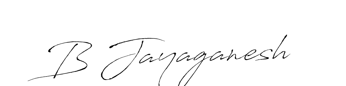 How to make B Jayaganesh signature? Antro_Vectra is a professional autograph style. Create handwritten signature for B Jayaganesh name. B Jayaganesh signature style 6 images and pictures png