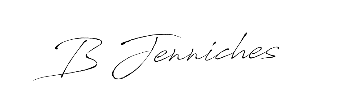 How to Draw B Jenniches signature style? Antro_Vectra is a latest design signature styles for name B Jenniches. B Jenniches signature style 6 images and pictures png