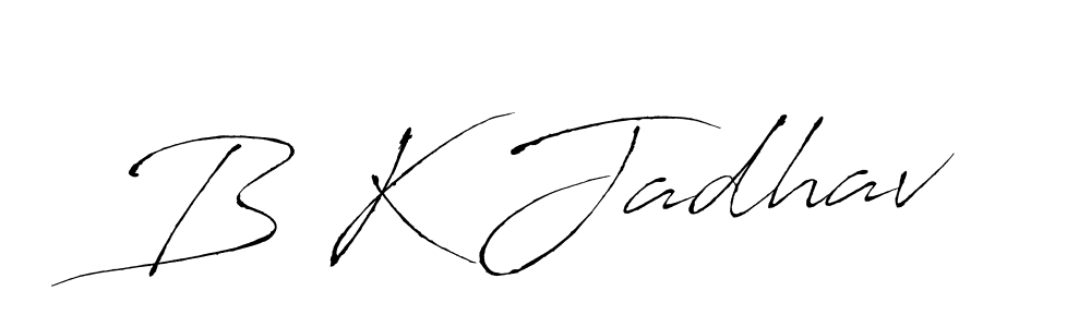 Similarly Antro_Vectra is the best handwritten signature design. Signature creator online .You can use it as an online autograph creator for name B K Jadhav. B K Jadhav signature style 6 images and pictures png