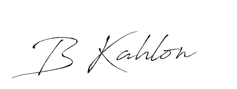 Make a short B Kahlon signature style. Manage your documents anywhere anytime using Antro_Vectra. Create and add eSignatures, submit forms, share and send files easily. B Kahlon signature style 6 images and pictures png