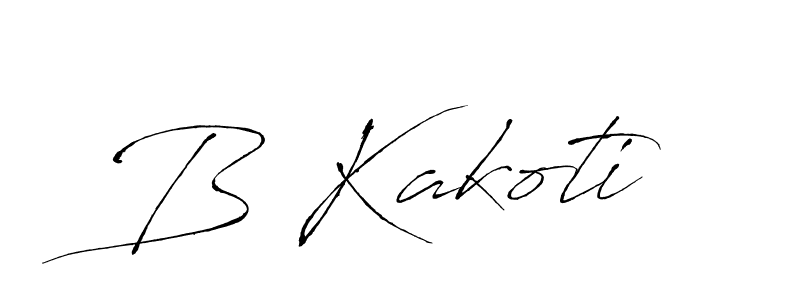 It looks lik you need a new signature style for name B Kakoti. Design unique handwritten (Antro_Vectra) signature with our free signature maker in just a few clicks. B Kakoti signature style 6 images and pictures png