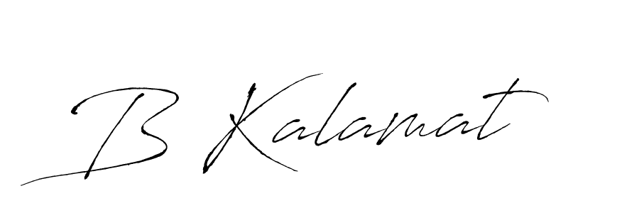 How to make B Kalamat name signature. Use Antro_Vectra style for creating short signs online. This is the latest handwritten sign. B Kalamat signature style 6 images and pictures png