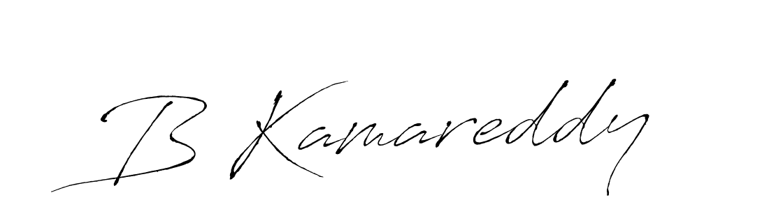 Also we have B Kamareddy name is the best signature style. Create professional handwritten signature collection using Antro_Vectra autograph style. B Kamareddy signature style 6 images and pictures png