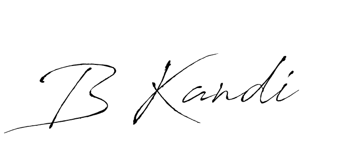 The best way (Antro_Vectra) to make a short signature is to pick only two or three words in your name. The name B Kandi include a total of six letters. For converting this name. B Kandi signature style 6 images and pictures png