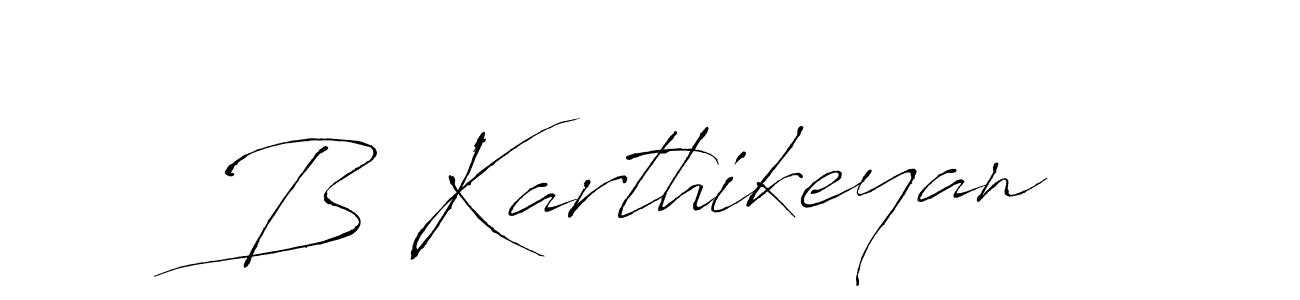 B Karthikeyan stylish signature style. Best Handwritten Sign (Antro_Vectra) for my name. Handwritten Signature Collection Ideas for my name B Karthikeyan. B Karthikeyan signature style 6 images and pictures png