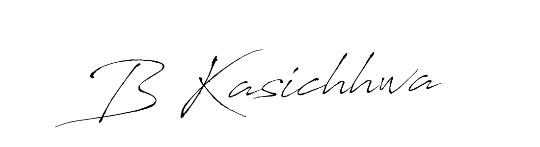 B Kasichhwa stylish signature style. Best Handwritten Sign (Antro_Vectra) for my name. Handwritten Signature Collection Ideas for my name B Kasichhwa. B Kasichhwa signature style 6 images and pictures png